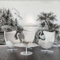 Swan Lake Mural Wallpaper - room preview 03
