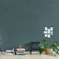Happy Hills Mural Wallpaper - room preview 03