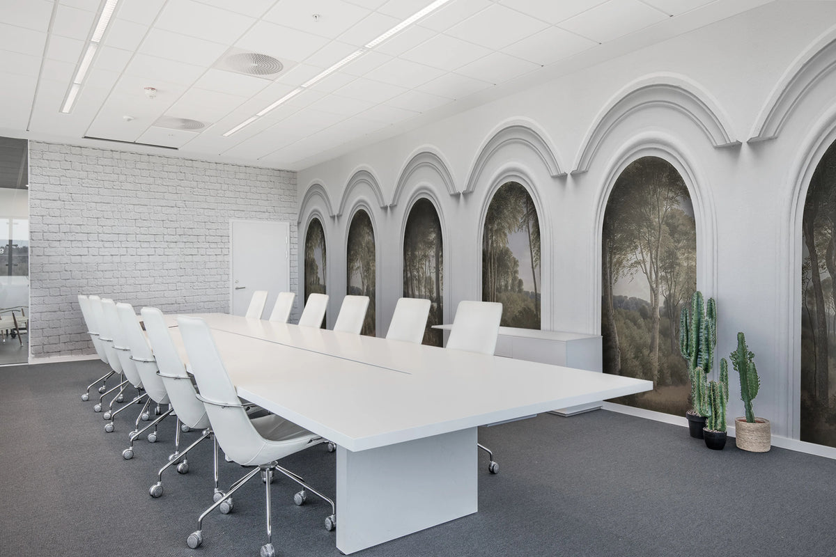 Forest Vaults Mural Wallpaper - room preview 03