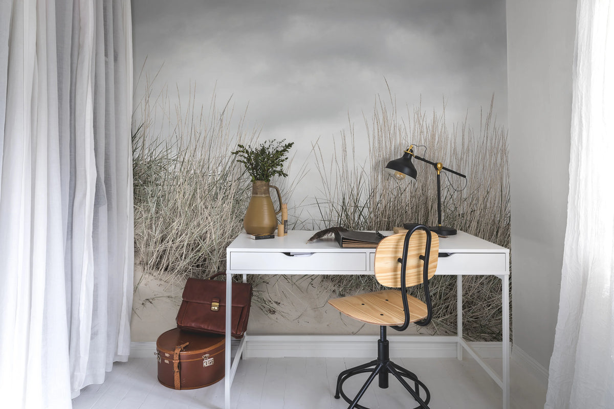 Pale Shore Mural Wallpaper - room preview 03