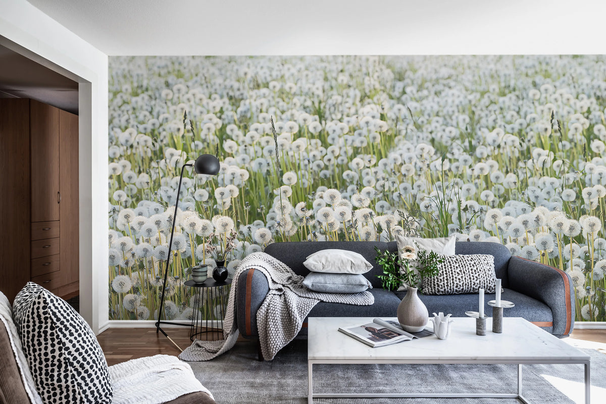 Dandelions Mural Wallpaper - room preview 03