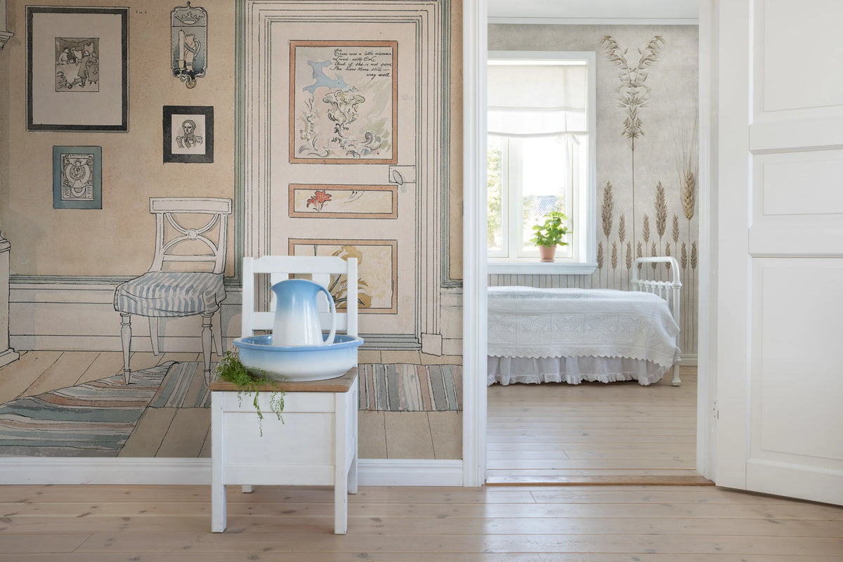 Hemma Mural Wallpaper - room preview 03