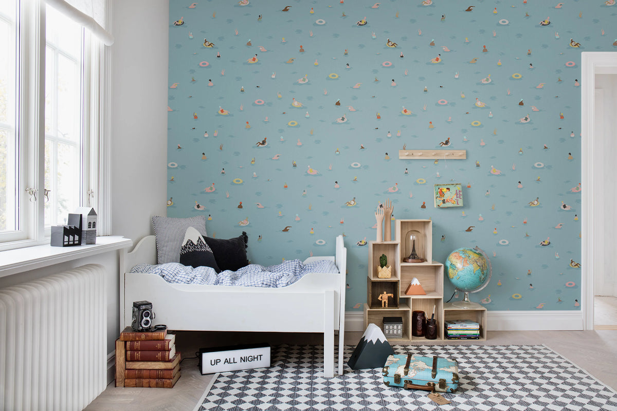 The Bay Mural Wallpaper - room preview 03
