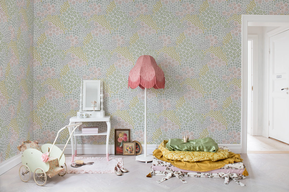 Perennials Mural Wallpaper - room preview 03