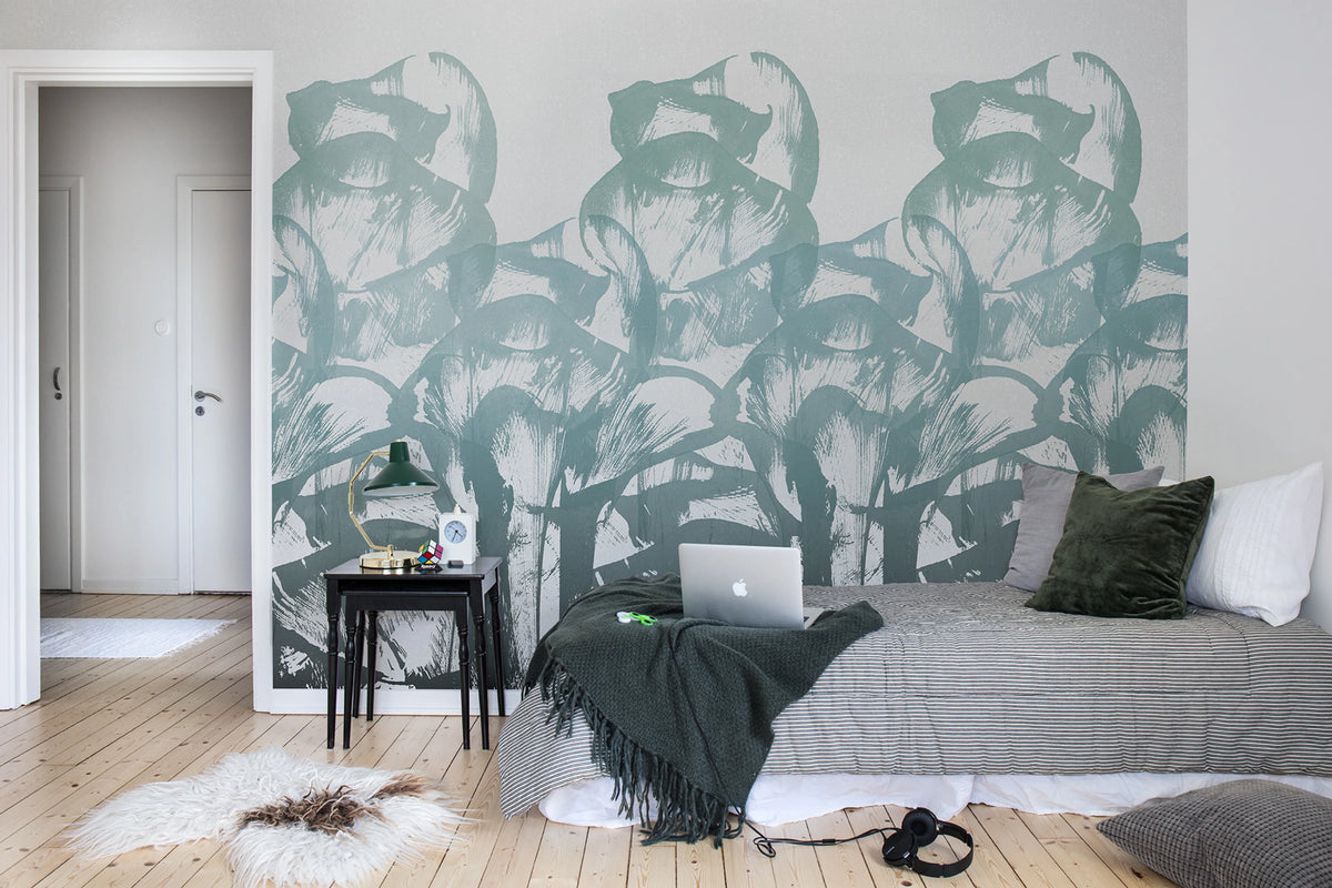 Fountain, Glacier Mural Wallpaper - room preview 03