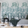 Fountain, Glacier Mural Wallpaper - room preview 03