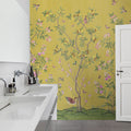 Chinoiserie Chic, Saffron Mural Wallpaper - room preview 03