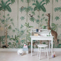 Giraffes Stroll Mural Wallpaper - room preview 03
