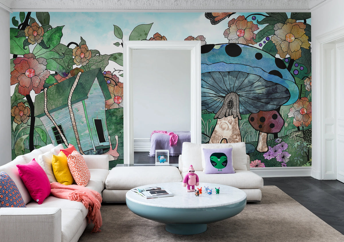 Housewarming Mural Wallpaper - room preview 03