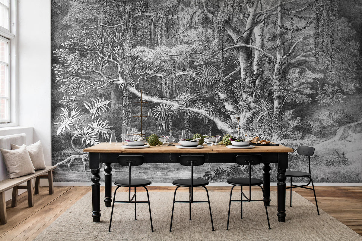 Secret Well Mural Wallpaper - room preview 03
