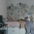 Moon Rock Mural Wallpaper - room preview 03