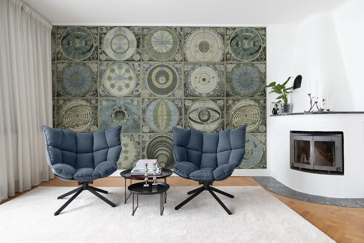 Solar System, Evening Mural Wallpaper - room preview 03