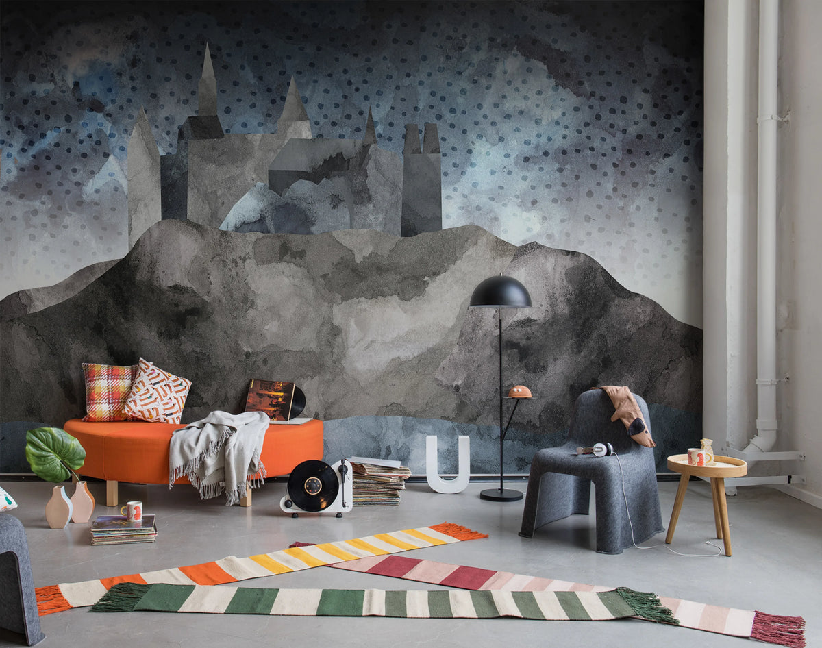 Cliff Castle Mural Wallpaper - room preview 03