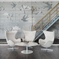 Stairway Graffiti, Swallow Mural Wallpaper - room preview 03