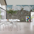Dinosaur Mountain, Day Mural Wallpaper - room preview 03
