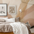 Asana, Dusty Pink Mural Wallpaper - room preview 03