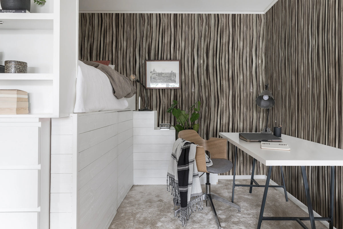 Silence Mural Wallpaper - room preview 03