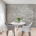 Harmony, Gray Mural Wallpaper - room preview 03
