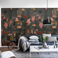 Aquatic Life, Shadows Mural Wallpaper - room preview 03