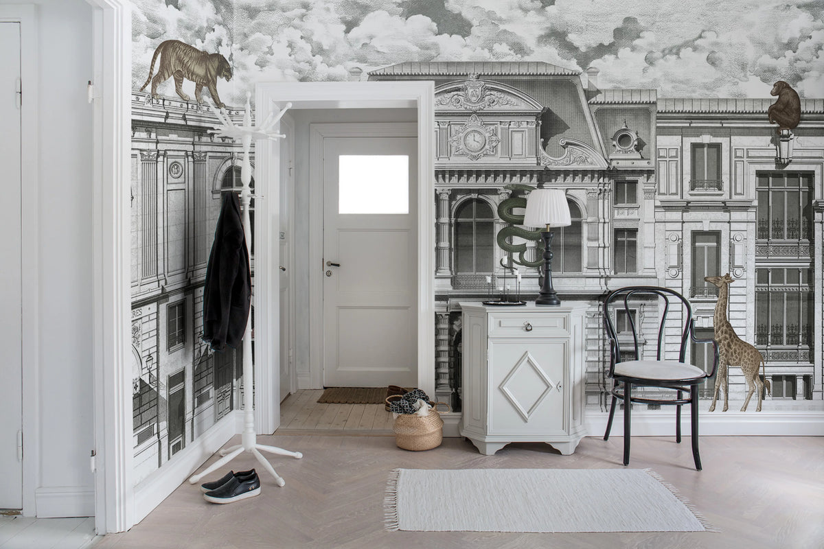 Animal Avenue Mural Wallpaper - room preview 03