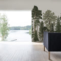 Scandinavian Bellewood Mural Wallpaper - room preview 03