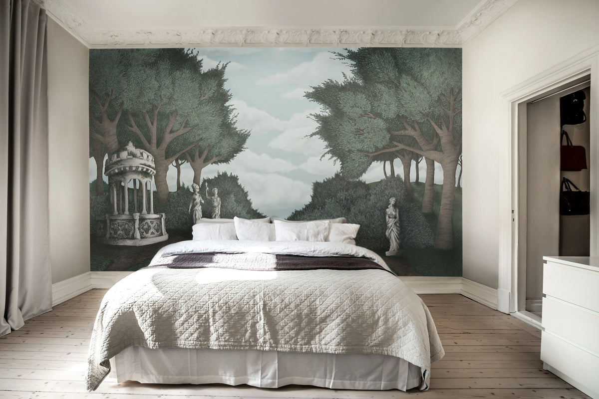 Victorias Garden, Day Mural Wallpaper - room preview 03