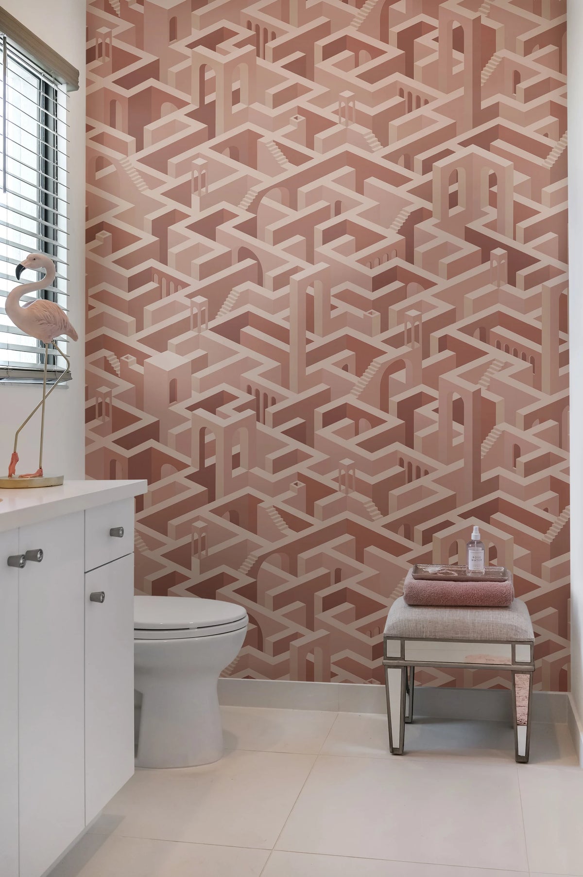 Metropolis, Maze Mural Wallpaper - room preview 03