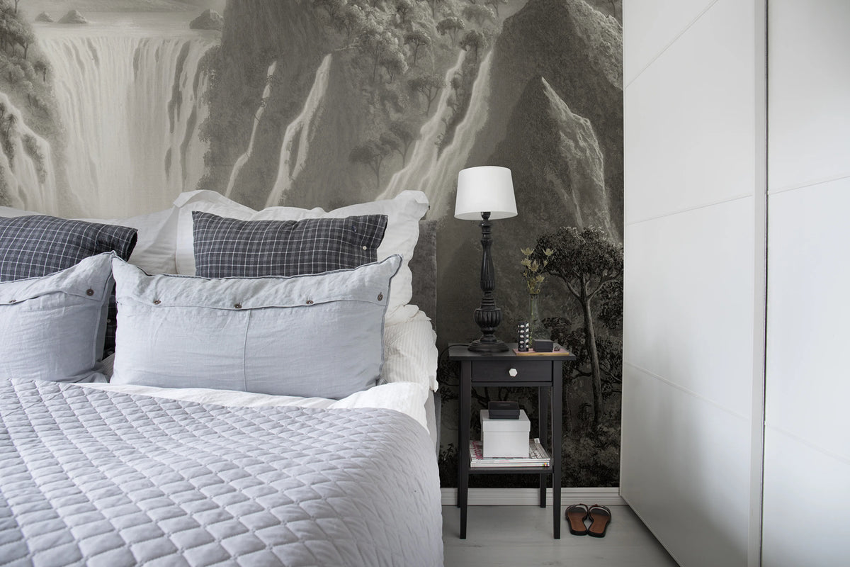 Fantasy World, Vintage Mural Wallpaper - room preview 03