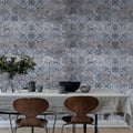 Oriental Tiles Mural Wallpaper - room preview 03