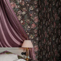 Jardin, Red Velvet Mural Wallpaper - room preview 03