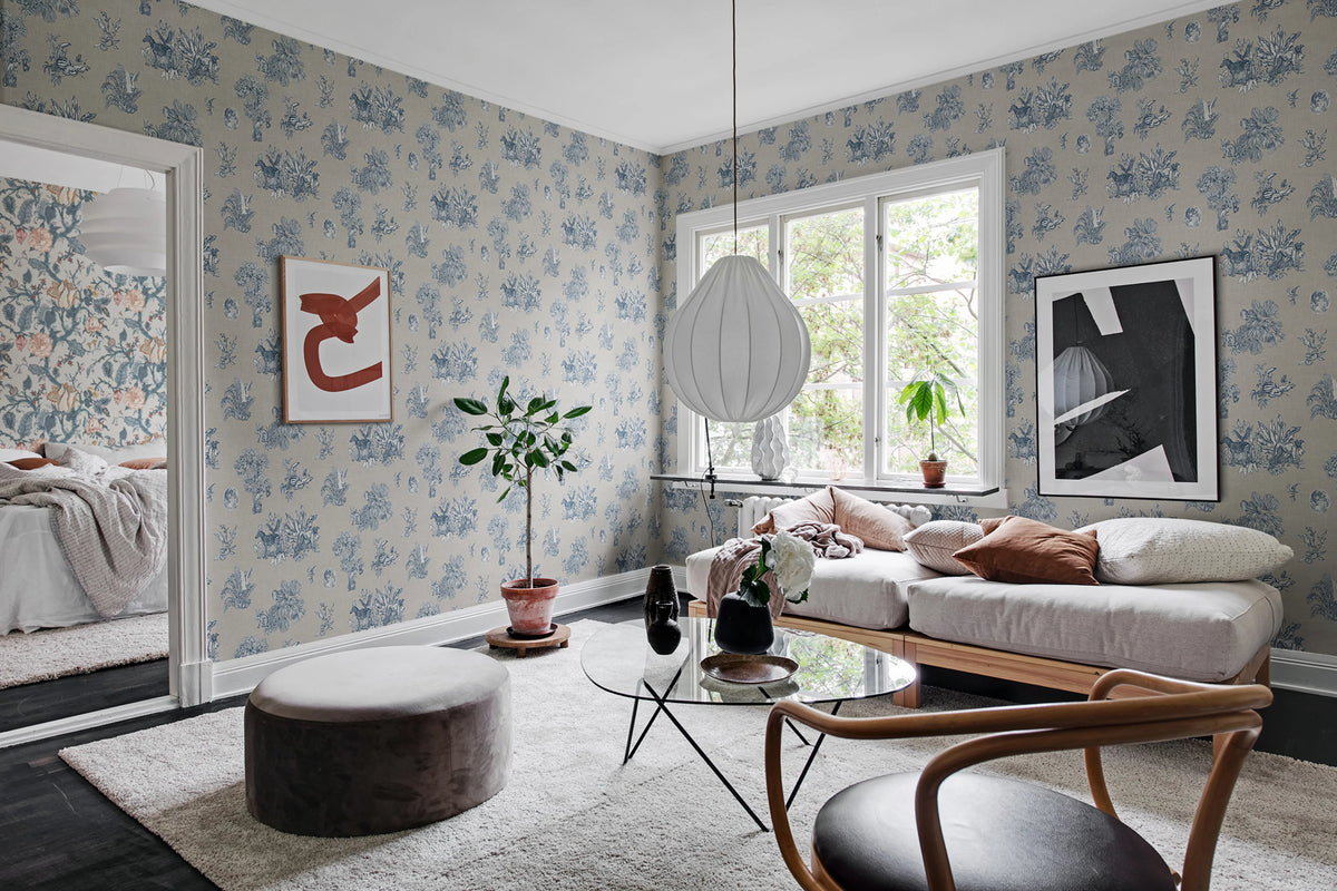 Cork, Slate Mural Wallpaper - room preview 03