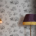 Cork, Graphite Mural Wallpaper - room preview 03