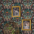Arlon, Teal Mural Wallpaper - room preview 03