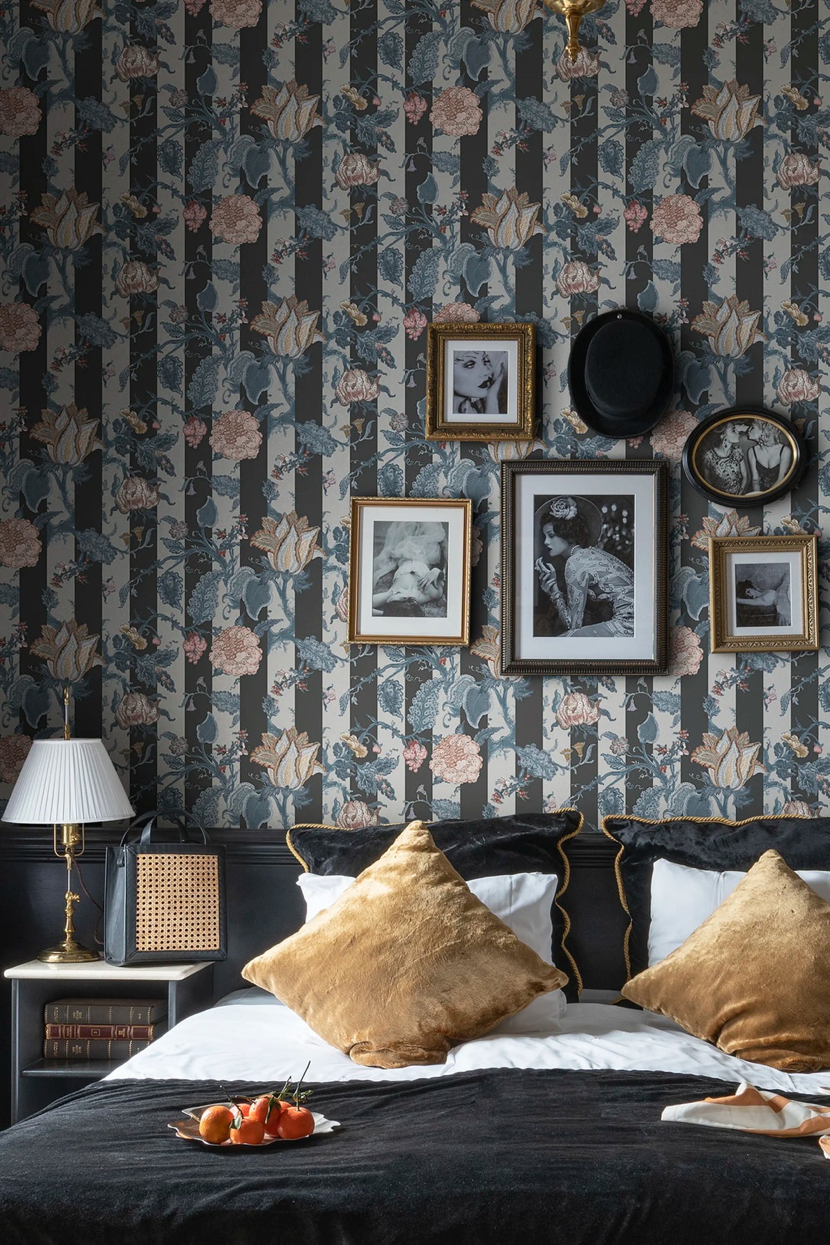Soho, Slate Mural Wallpaper - room preview 03
