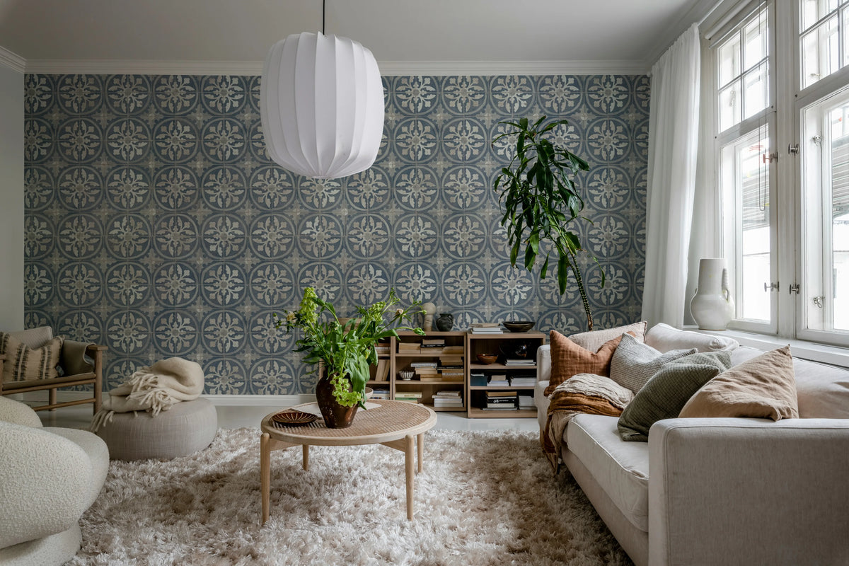 Ravenna, Cloud Mural Wallpaper - room preview 03