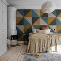 Tunis, Saffron Mural Wallpaper - room preview 03