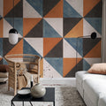 Tunis, Rust Mural Wallpaper - room preview 03