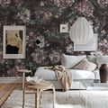Fontvieille, Soft Velvet Mural Wallpaper - room preview 03