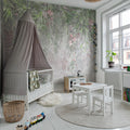 Honolulu, Green Mural Wallpaper - room preview 03