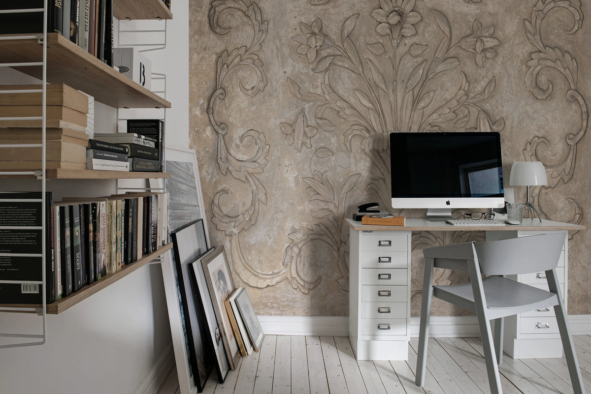 Marseille, Sand Mural Wallpaper - room preview 03