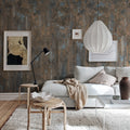 Deva, Rust Mural Wallpaper - room preview 03