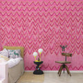 Fringed Follies, Hot Pink Mural Wallpaper - room preview 03