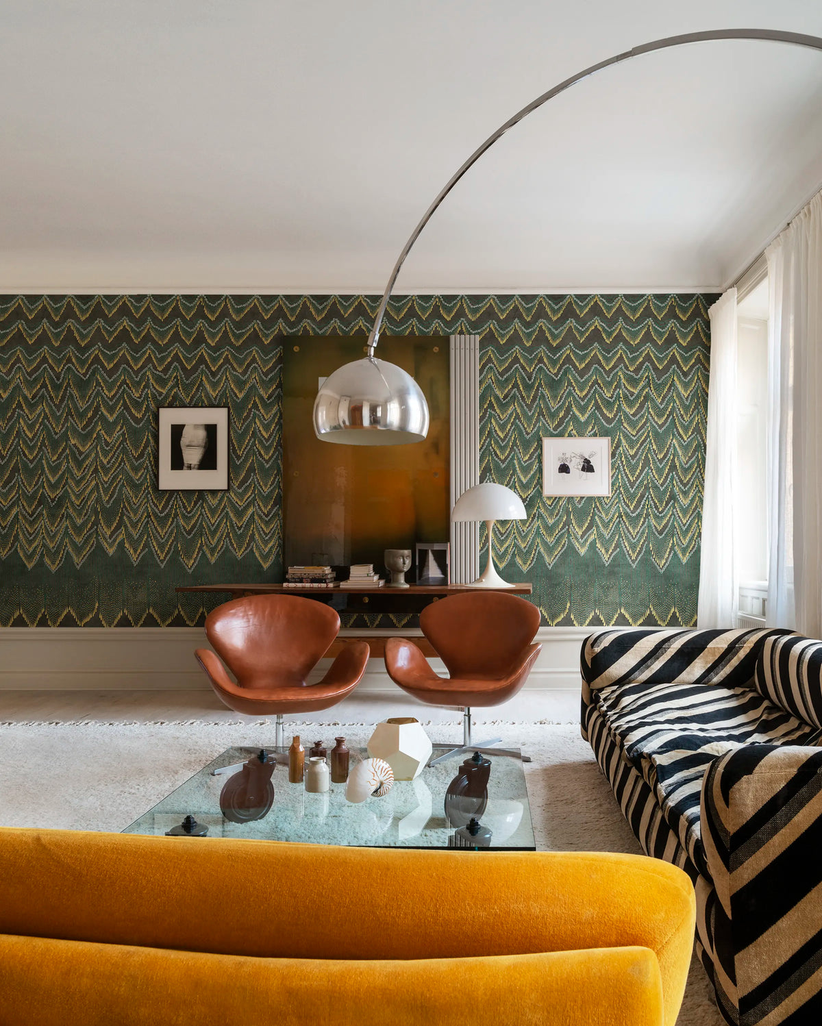 Fringed Follies, Safari Mural Wallpaper - room preview 03