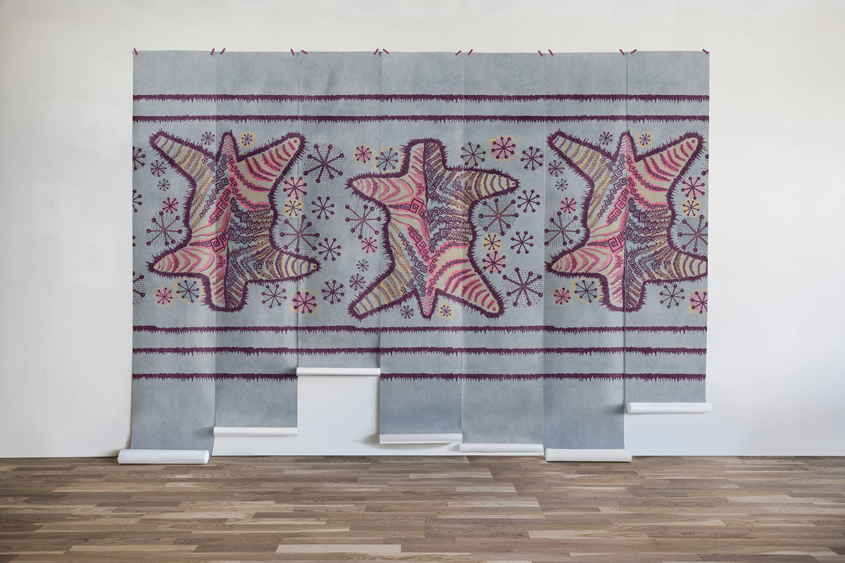 Zebra Skin, Candy Mural Wallpaper - room preview 03