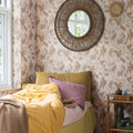 Squirrel Mountain, Pink Mural Wallpaper - room preview 03