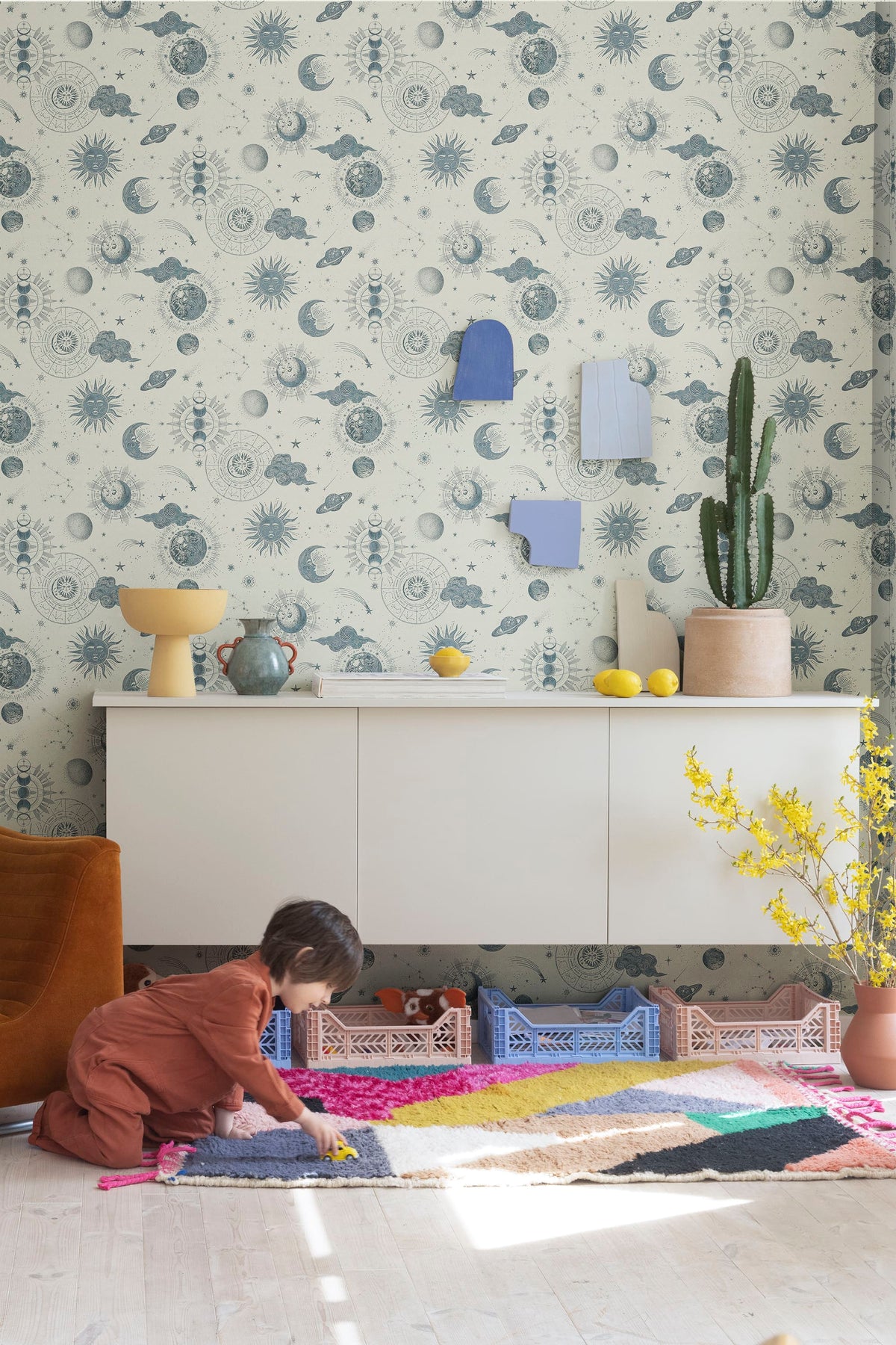 Planetarium, Sand Mural Wallpaper - room preview 03