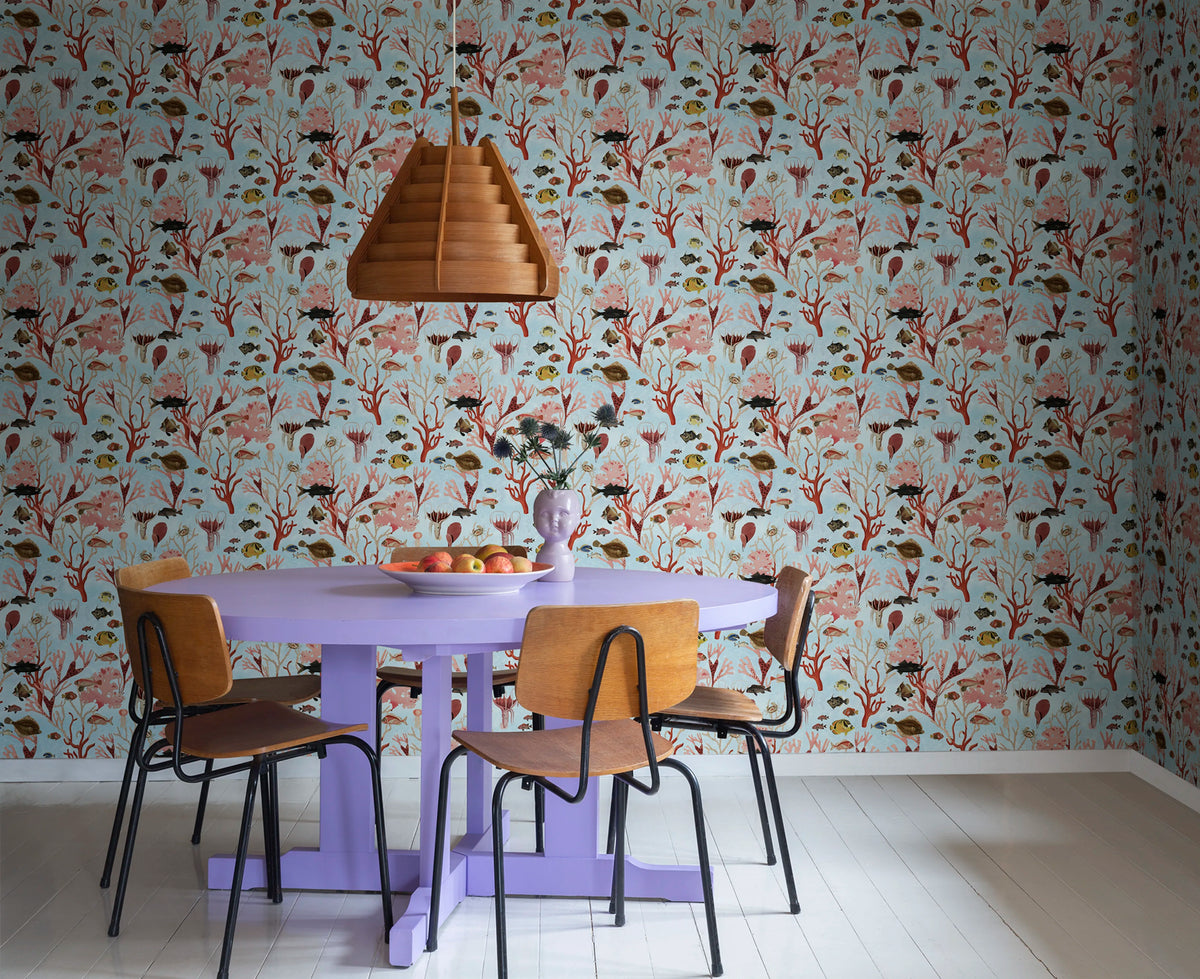 Aquarium, Mint Mural Wallpaper - room preview 03