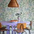 Strawberry Lane, Ivory Mural Wallpaper - room preview 03