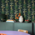 Monkey Island, Night Mural Wallpaper - room preview 03