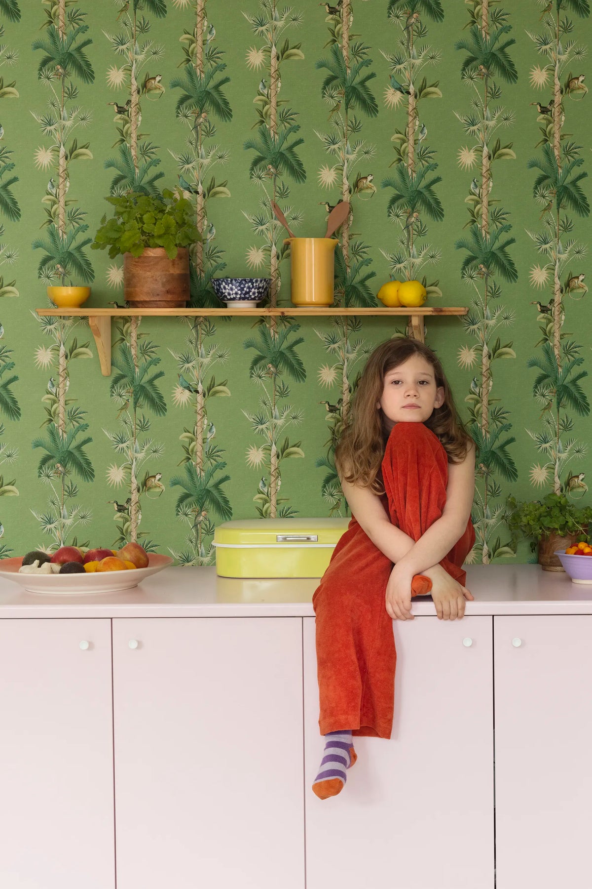 Monkey Island, Tropical Mural Wallpaper - room preview 03